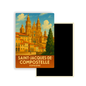 M549 Magnet Ville d'Europe - Saint-Jacques-de-Compostelle Espagne