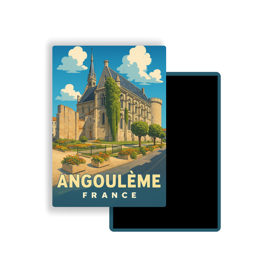M593 Magnet Ville de France - Angoulême