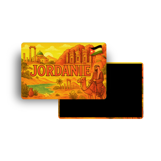 M601 Magnet Touristique Pays du Monde - Jordanie