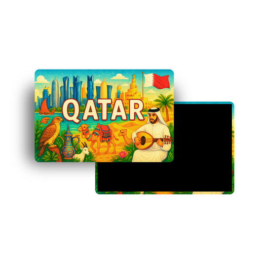 M605 Magnet Touristique Pays du Monde - Quatar