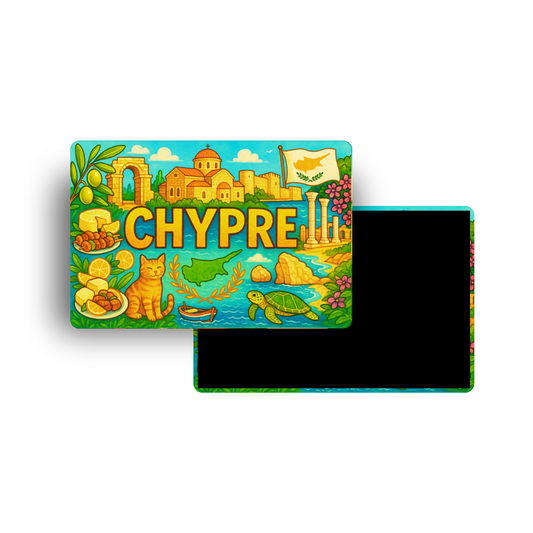 M608 Magnet Touristique Pays du Monde - Chypre