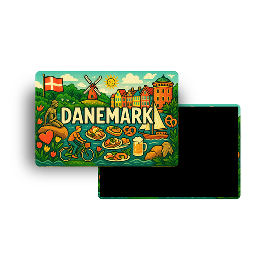 M609 Magnet Touristique Pays du Monde - Danemark