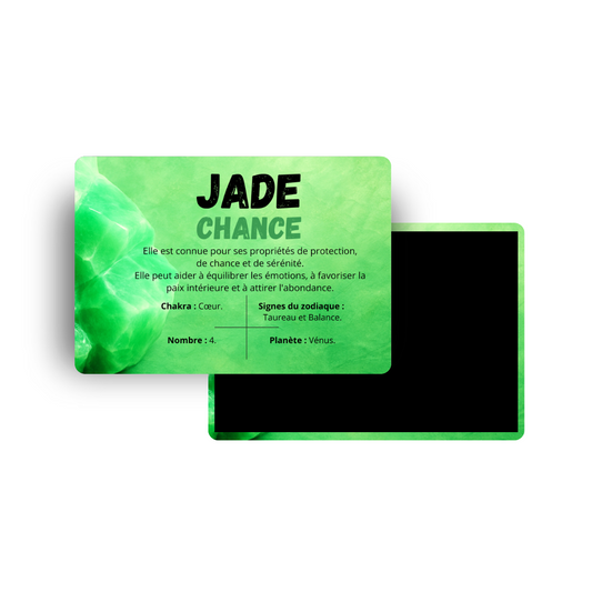 M609 Magnet Lithothérapie - Jade