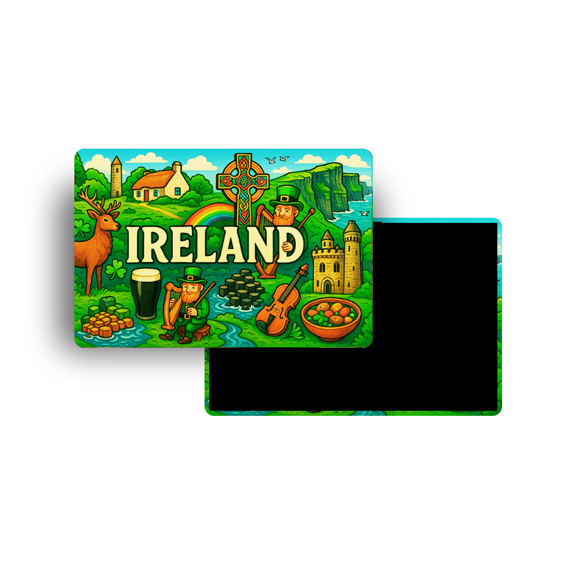 M610 Magnet Touristique Pays du Monde - Ireland