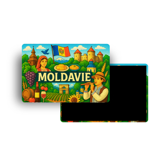 M616 Magnet Touristique Pays du Monde - Moldavie