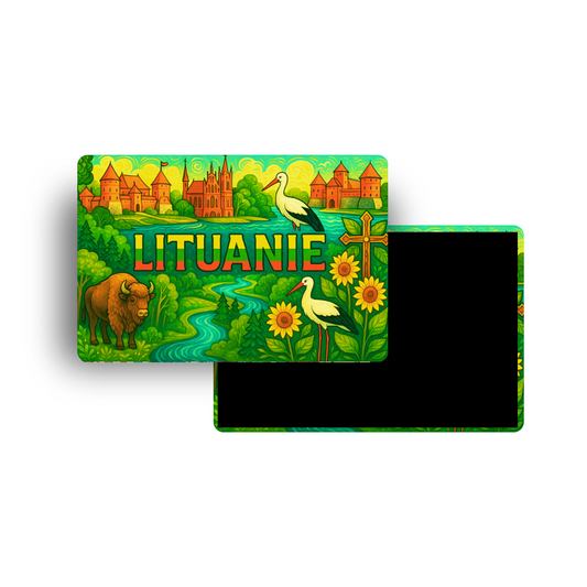 M617 Magnet Touristique Pays du Monde - Lituanie