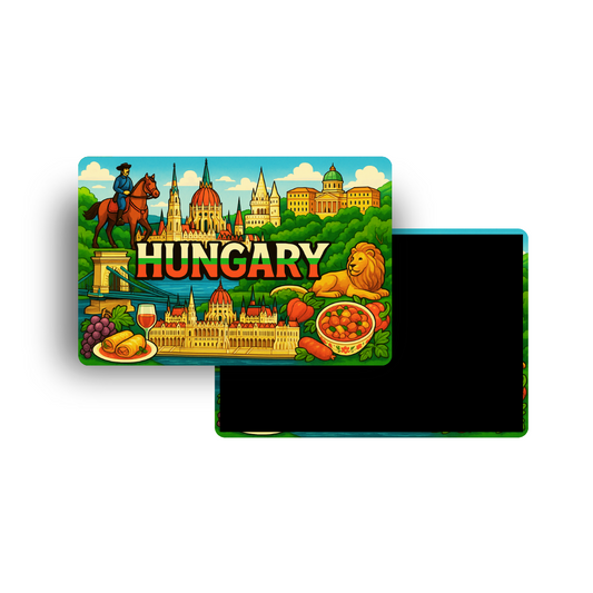 M620 Magnet Touristique Pays du Monde - Hongrie (Hungary)
