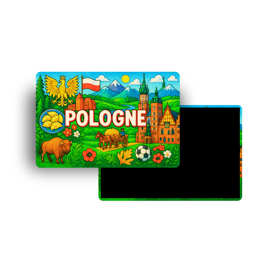M626 Magnet Touristique Pays du Monde - Pologne