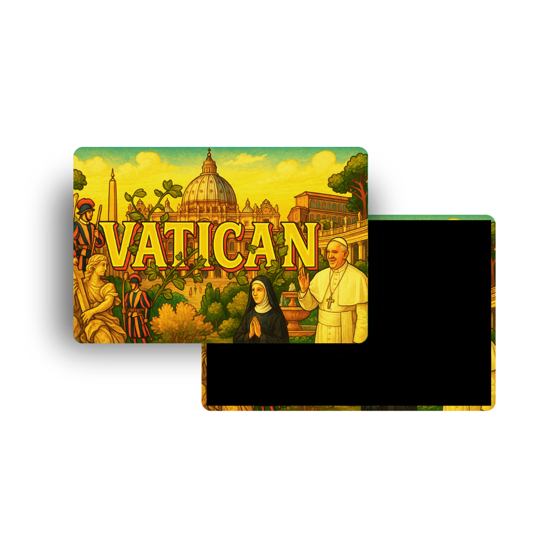 M629 Magnet Touristique Pays du Monde - Vatican