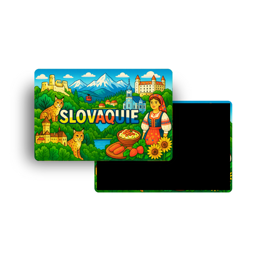 M630 Magnet Touristique Pays du Monde - Slovaquie