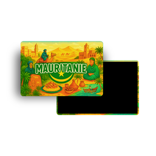 M631 Magnet Touristique Pays du Monde - Mauritanie