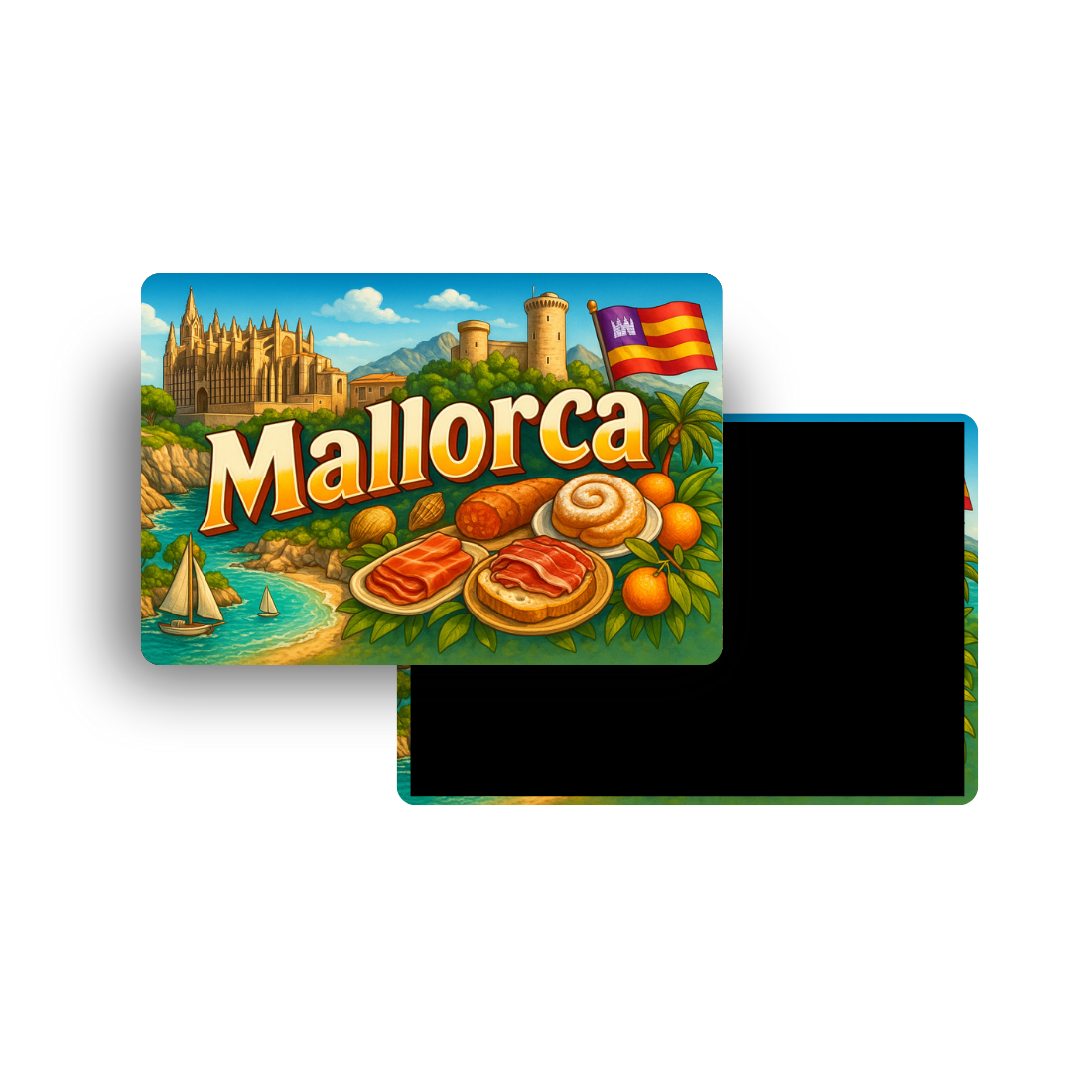 M638 Magnet Touristique Pays du Monde - Majorque (Mallorca)