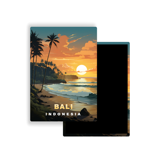 M700D Magnet Affiche de voyage du monde Bali Indonésie
