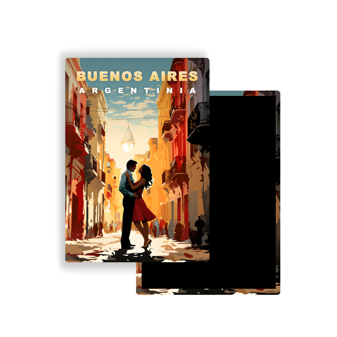 M700J Magnet Affiche de voyage du monde Buenos Aires Argentine