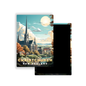M700R Magnet Affiche de voyage du monde Christchurch Nouvelle-Zélande