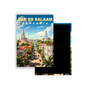 M700V Magnet Affiche de voyage du monde Dar es Salaam Tanzanie