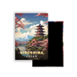 M701G Magnet Affiche de voyage du monde Hiroshima Japon