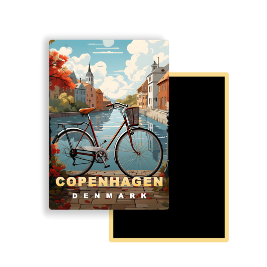 M719 Magnets Affiches de Voyage Europe - Copenhague Danemark