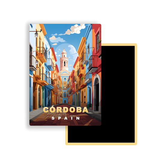 M720 Magnets Affiches de Voyage Europe -  Cordoba Espagne
