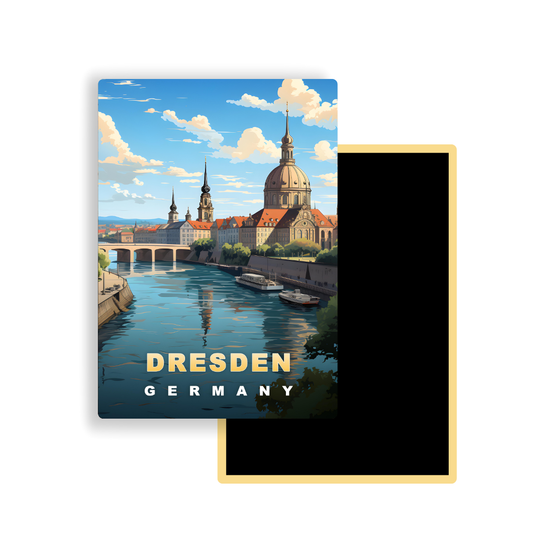 M722 Magnets Affiches de Voyage Europe - Dresden Allemagne
