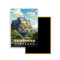 M725 Magnets Affiches de Voyage Europe - Edinburgh Ecosse