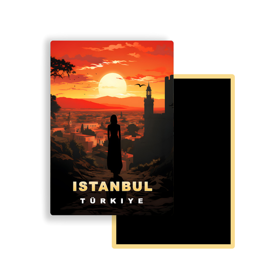 M730 Magnets Affiches de Voyage Europe - Istanbul Turquie