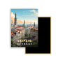 M733 Magnets Affiches de Voyage Europe - Leipzig Allemagne