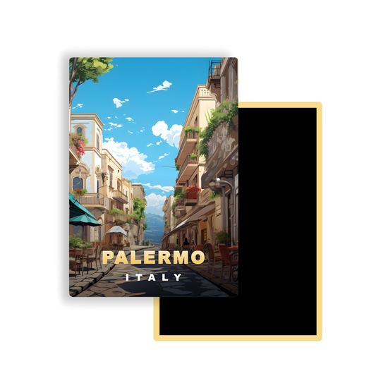M748 Magnets Affiches de Voyage Europe - Palerme, Italie