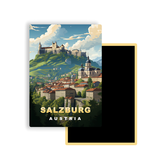 M757 Magnets Affiches de Voyage Europe - Salzbourg Autriche