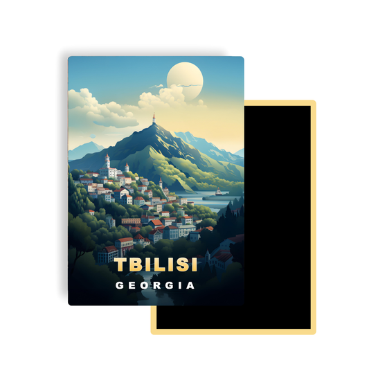 M767 Magnets Affiches de Voyage Europe - Tbilissi Géorgie