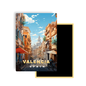 M770 Magnets Affiches de Voyage Europe - Valence Espagne