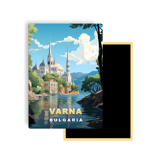 M771 Magnets Affiches de Voyage Europe - Varna Bulgarie