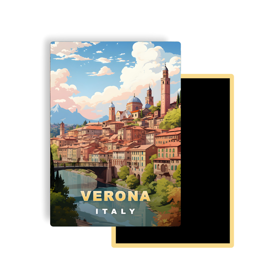 M773 Magnet Affiche de Voyage Europe - Vérone Italie