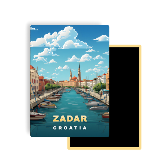 M776 Magnet Affiche de Voyage Europe - Zadar Croatie