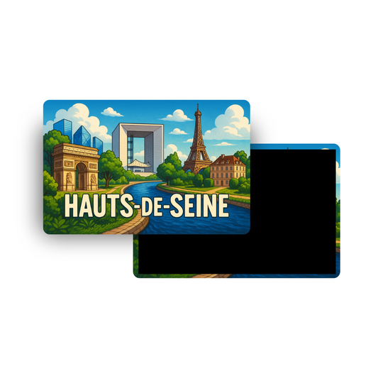 M800H Magnet Touristique Départements et Régions de France - Hauts de Seine