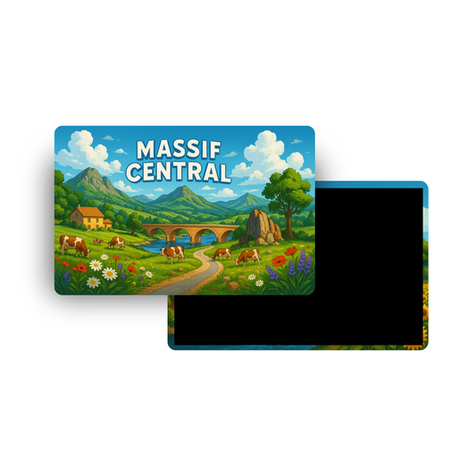 M800S Magnet Touristique Départements et Régions de France - Massif Central