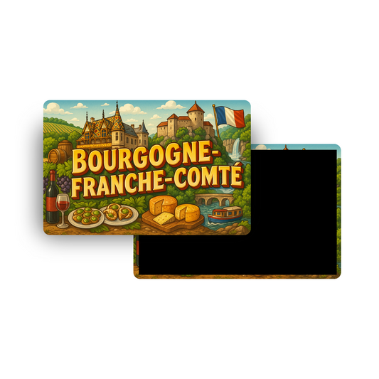 M801 Magnet Touristique Région de France - Bourgogne-Franche-Comté