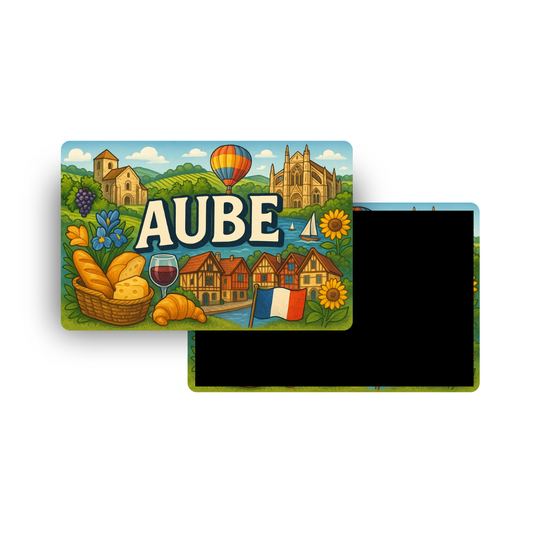 M824 Magnet Touristique Région de France - Aube