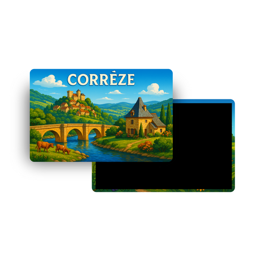 M833 Magnet Touristique Départements et Régions de France - Corrèze
