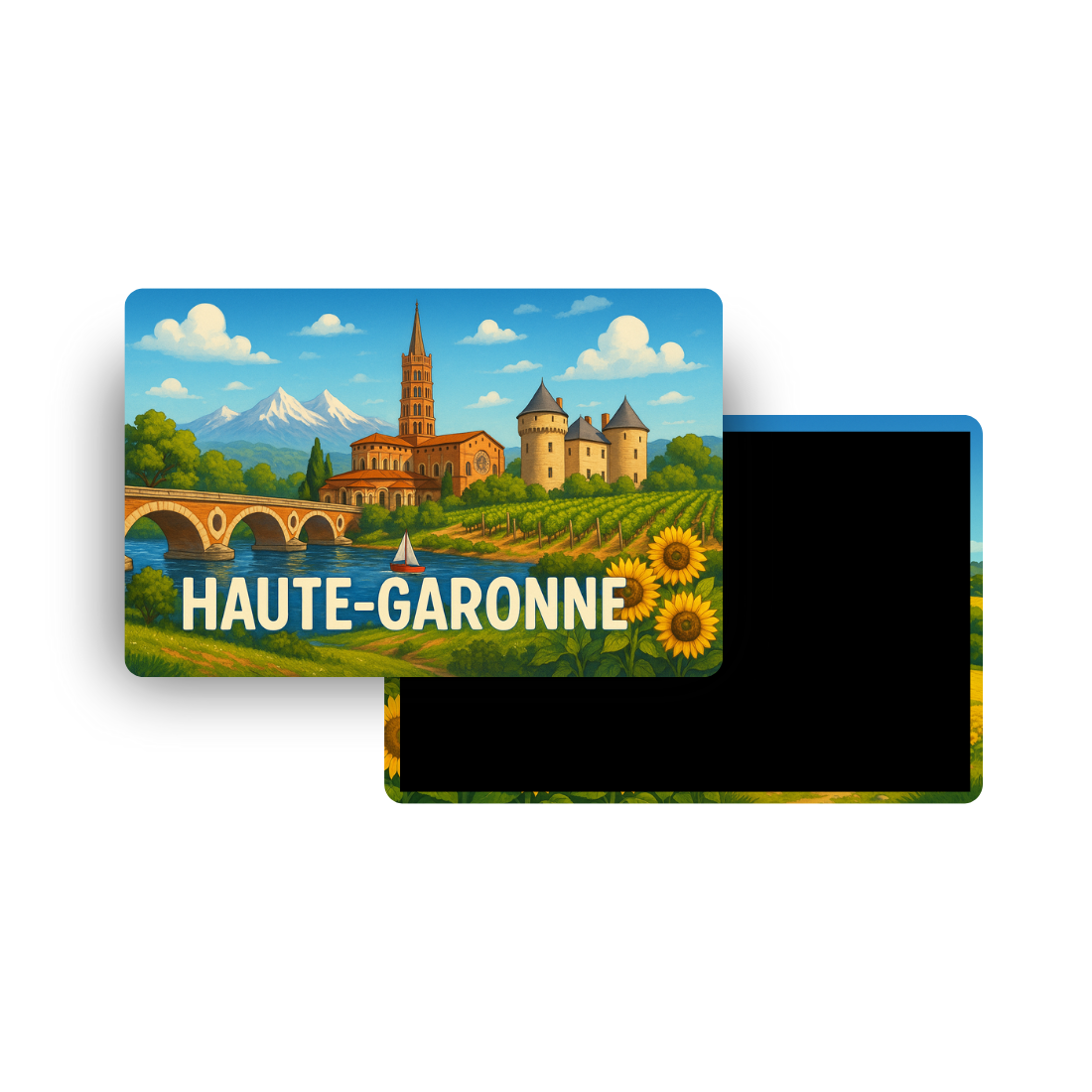 M845 Magnet Touristique Départements et Régions de France - Haute Garonne