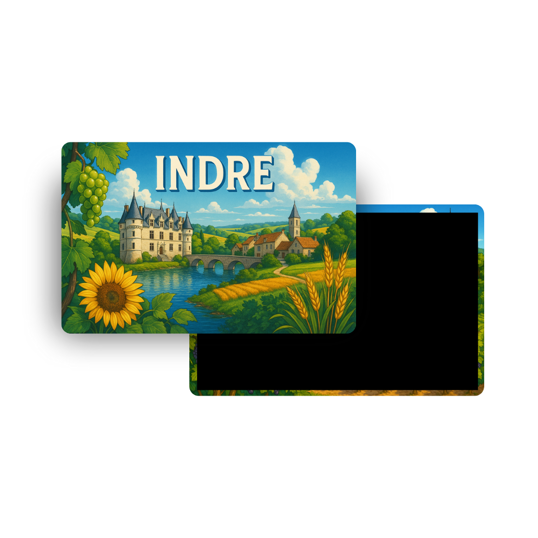 M850 Magnet Touristique Départements et Régions de France - Indre