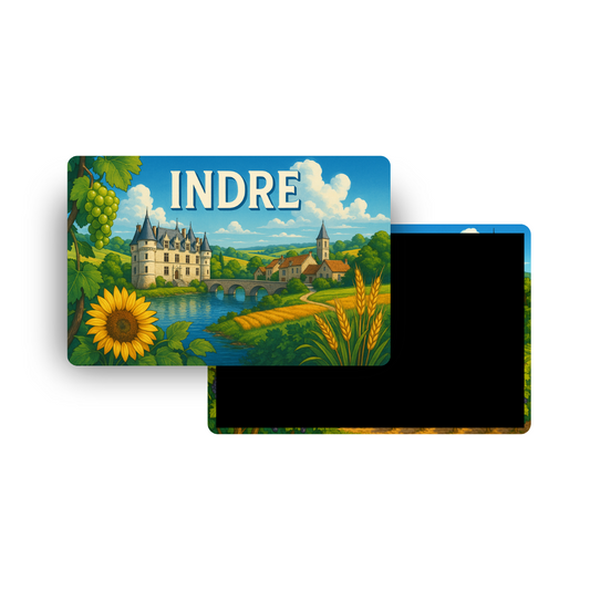 M850 Magnet Touristique Départements et Régions de France - Indre