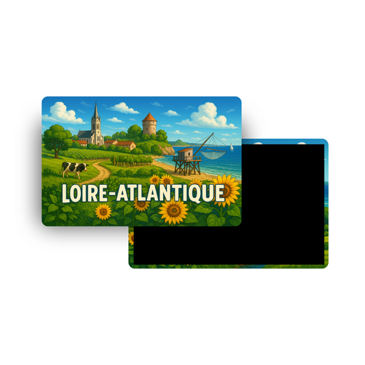 M858 Magnet Touristique Départements et Régions de France - Loire Atlantique