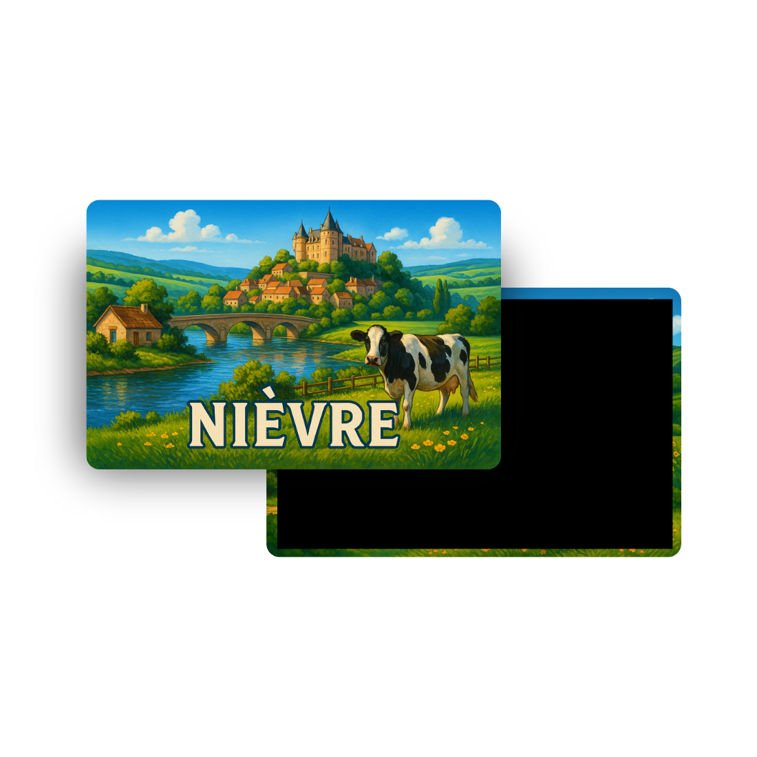 M872 Magnet Touristique Départements et Régions de France - Nièvre