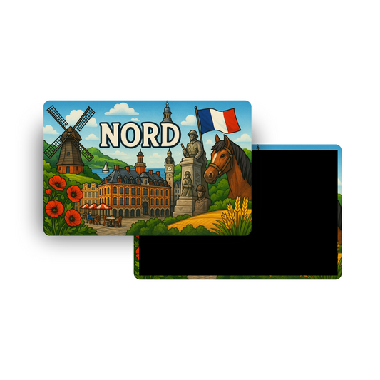 M873 Magnet Touristique Départements et Régions de France - Nord