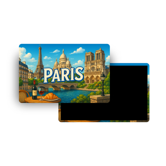 M889 Magnet Touristique Départements et Régions de France - Paris