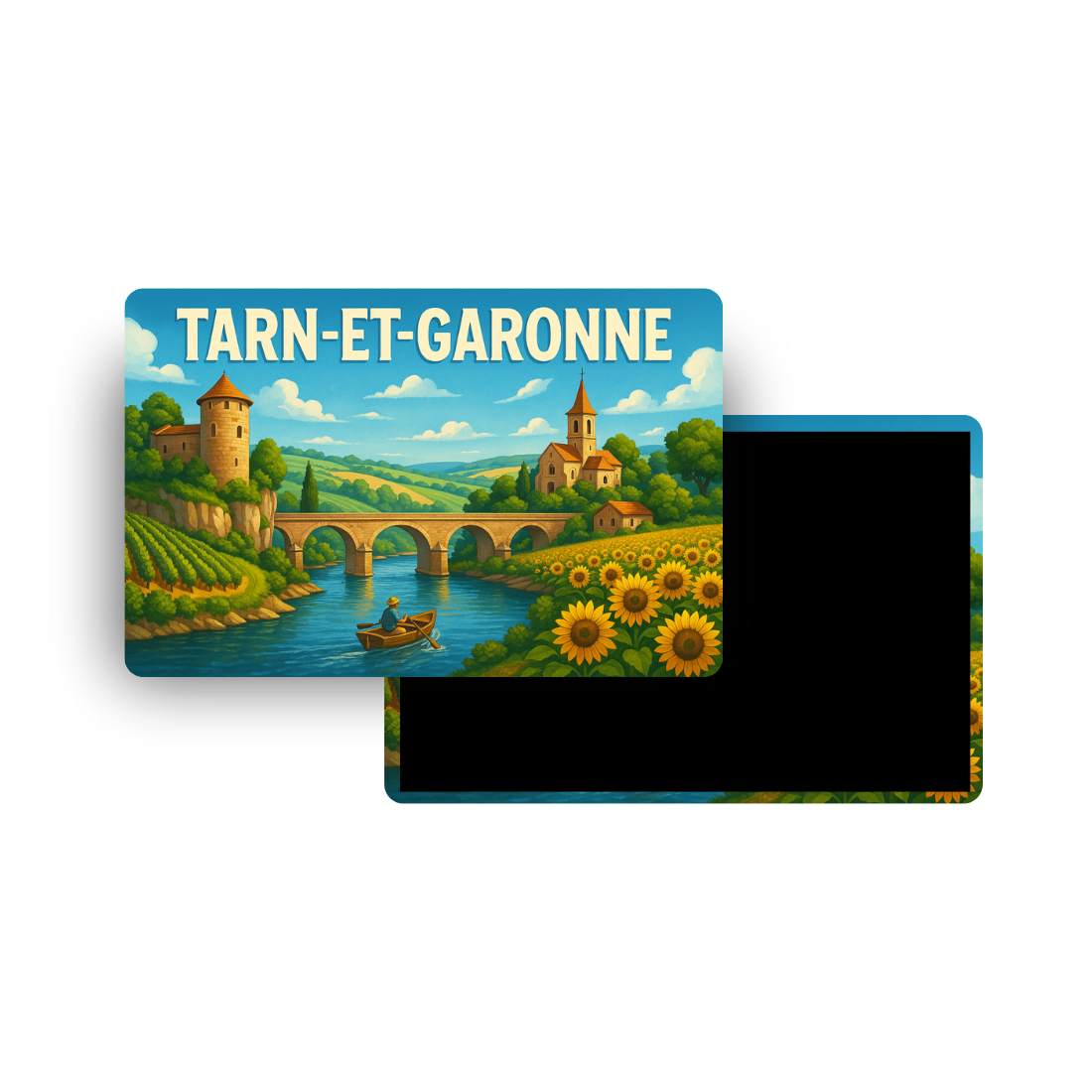 M896 Magnet Touristique Départements et Régions de France - Tarn et Garonne