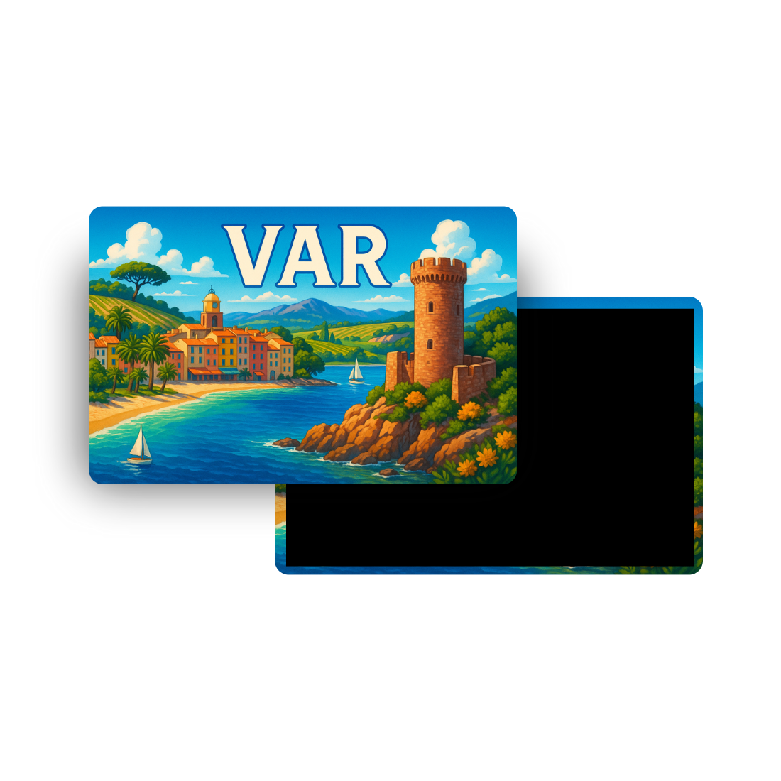 M898 Magnet Touristique Départements et Régions de France - Var