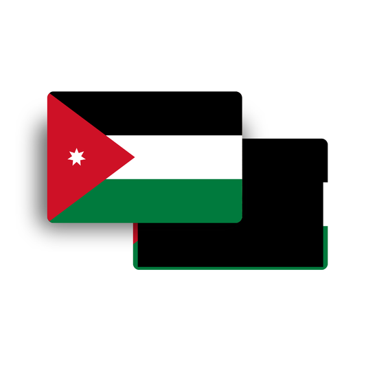 M900B Magnet Drapeau Pays du Monde - Jordanie