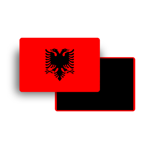 M900E Magnet Drapeau Pays du Monde - Albanie